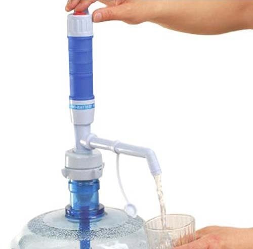 electric water pump for bottle on batteries or pump ac