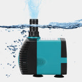 3/6/10/15/25W Ultra-Quiet Submersible Water Fountain Pump Filter Fish Pond Aquarium Water Pump Tank Fountain